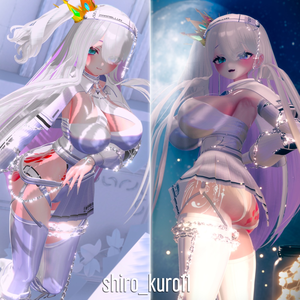 【9アバター対応】ノワール・ブリゲード ●Noir Brigade