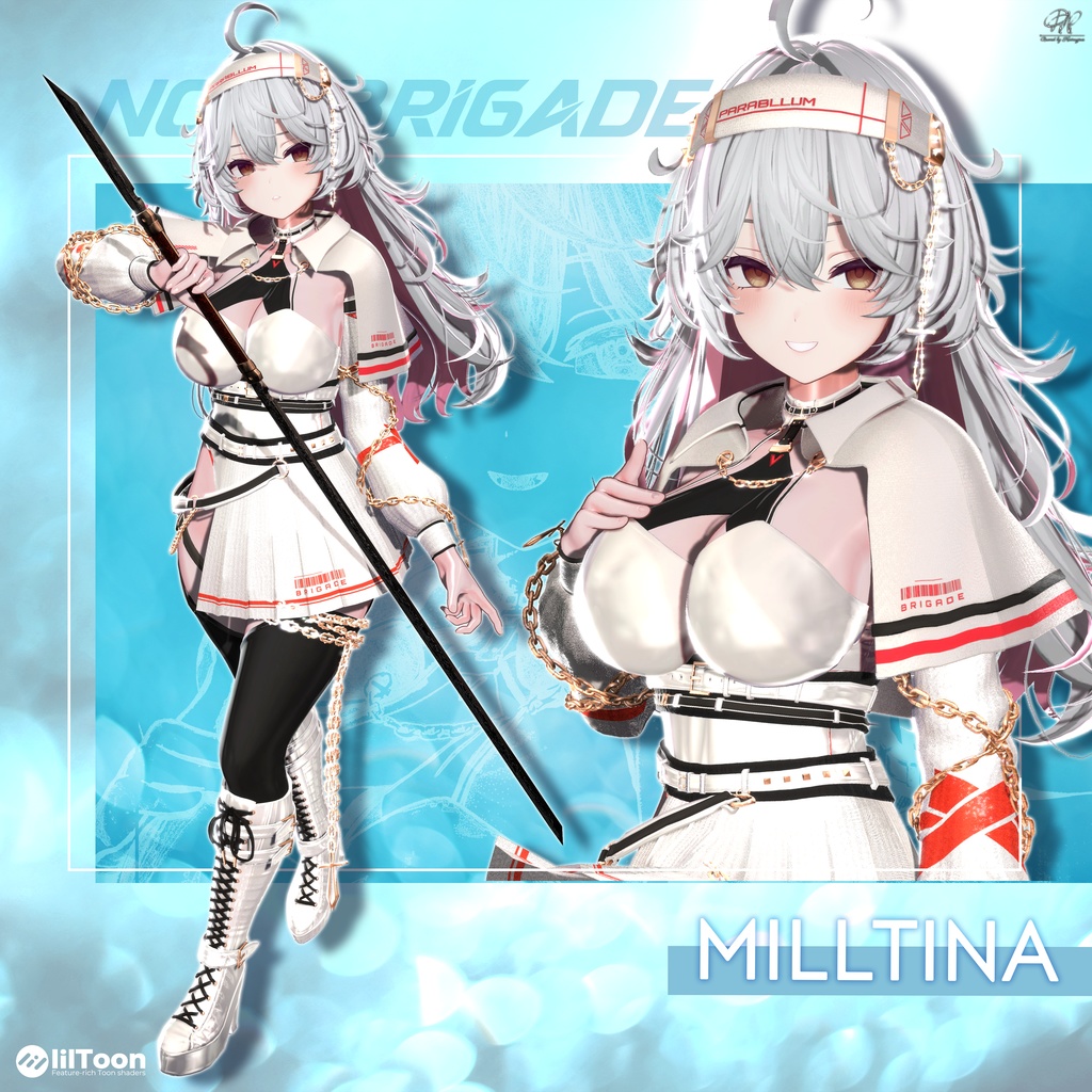 【9アバター対応】ノワール・ブリゲード ●Noir Brigade