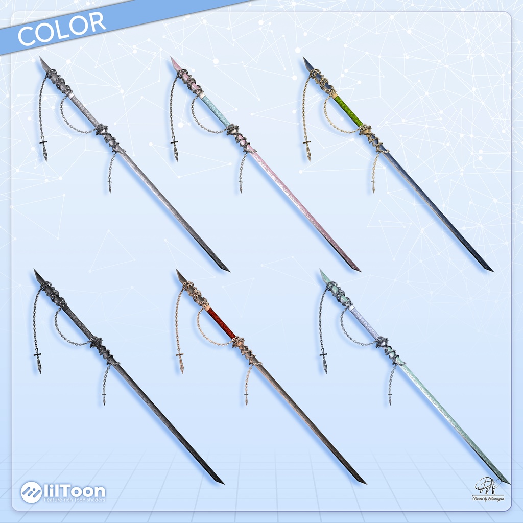 【9アバター対応】ノワール・ブリゲード ●Noir Brigade