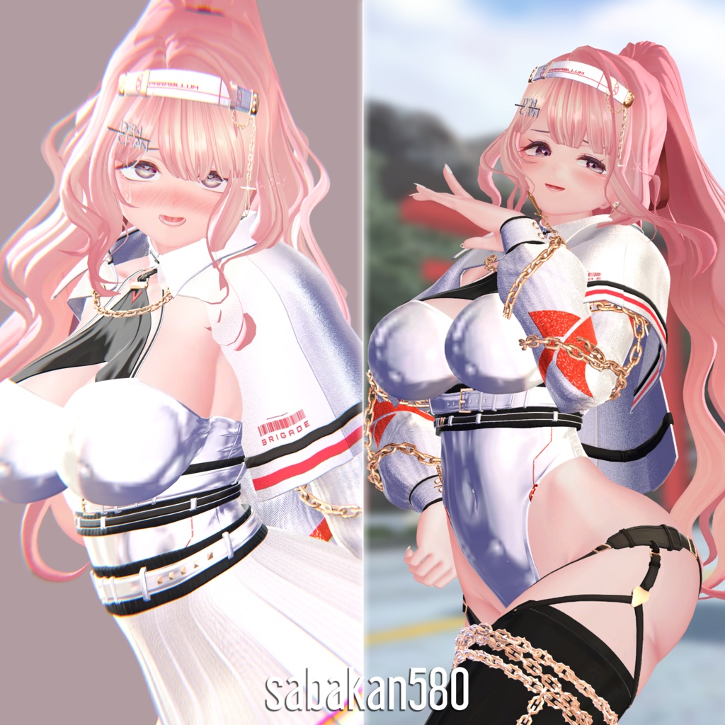 【9アバター対応】ノワール・ブリゲード ●Noir Brigade