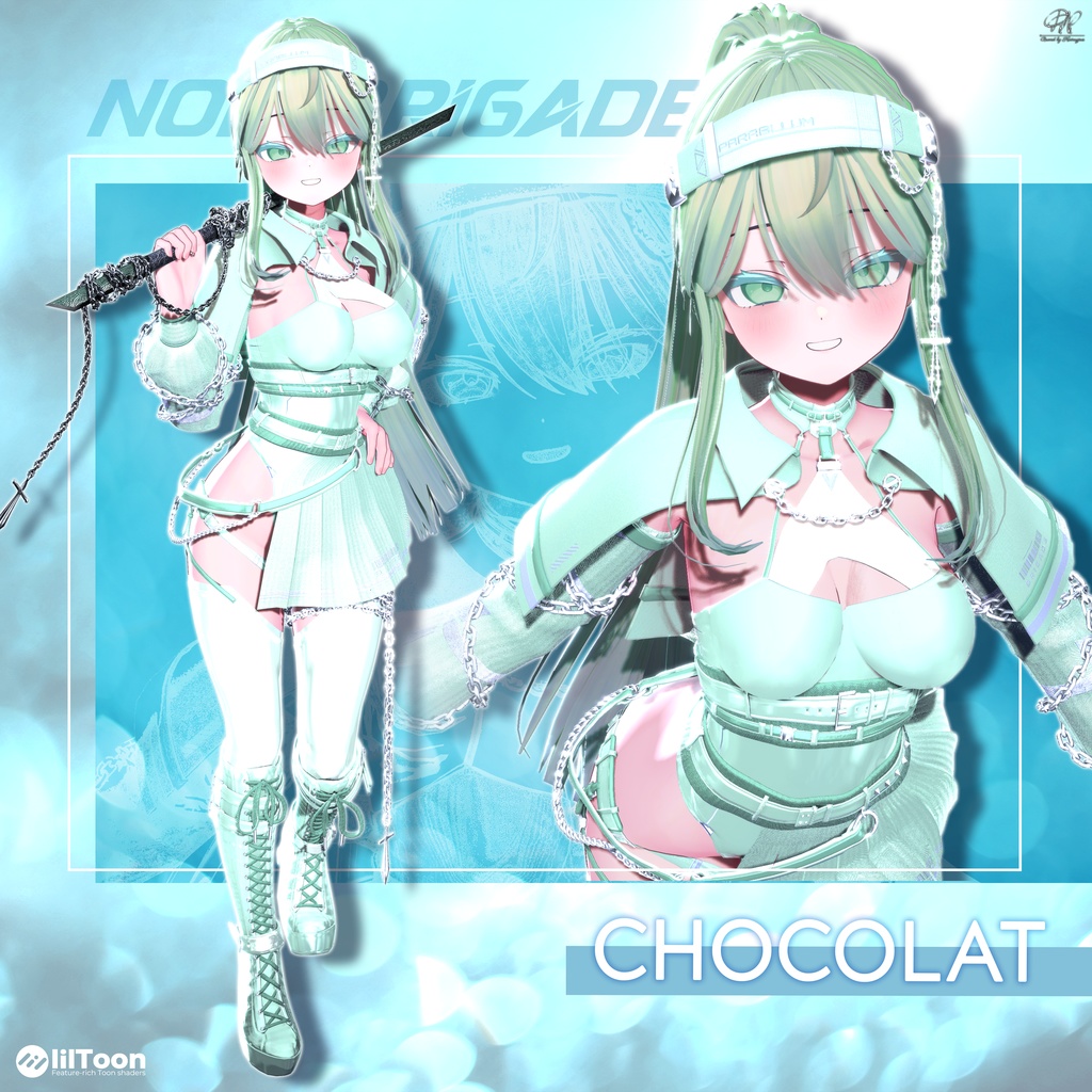 【9アバター対応】ノワール・ブリゲード ●Noir Brigade