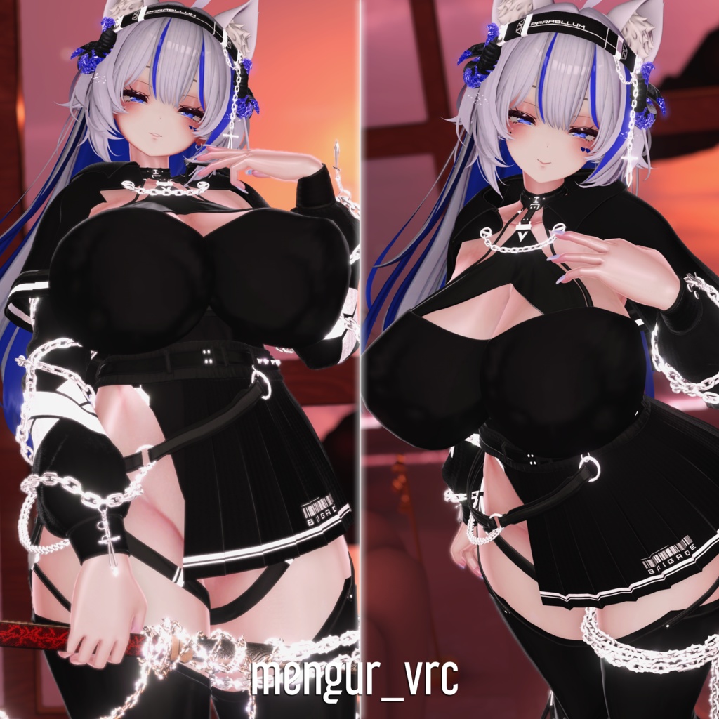 【9アバター対応】ノワール・ブリゲード ●Noir Brigade