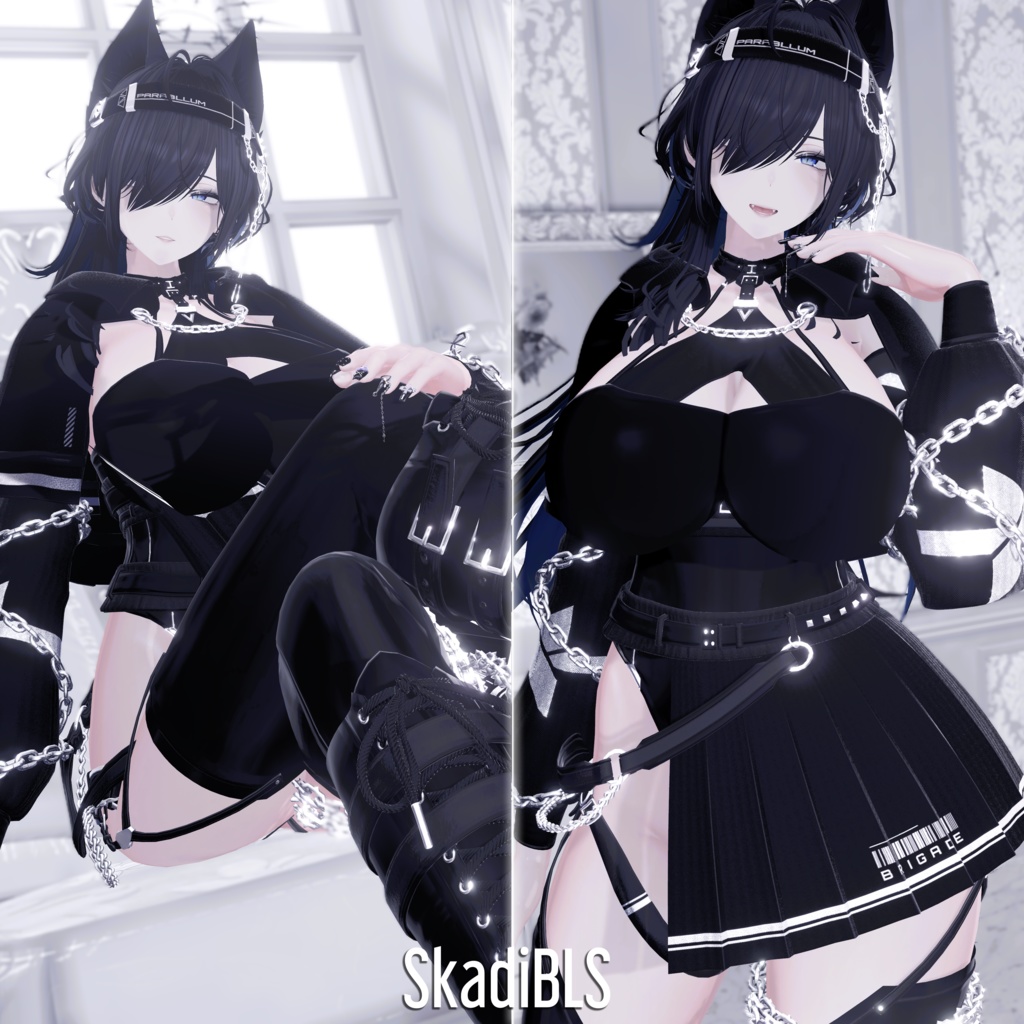 【9アバター対応】ノワール・ブリゲード ●Noir Brigade