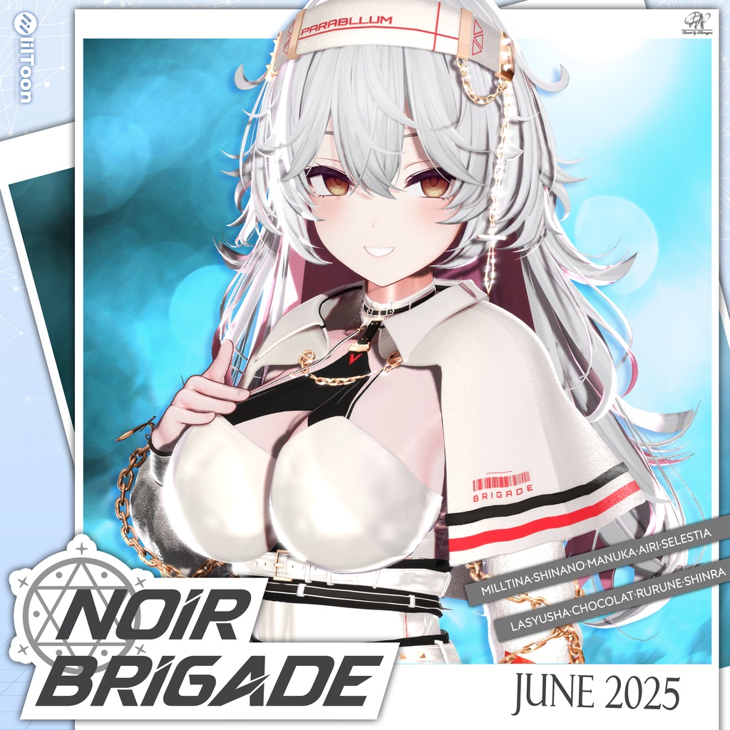 🎁リリース記念セール【35%オフ】🎁【9アバター対応】ノワール・ブリゲード ●Noir Brigade