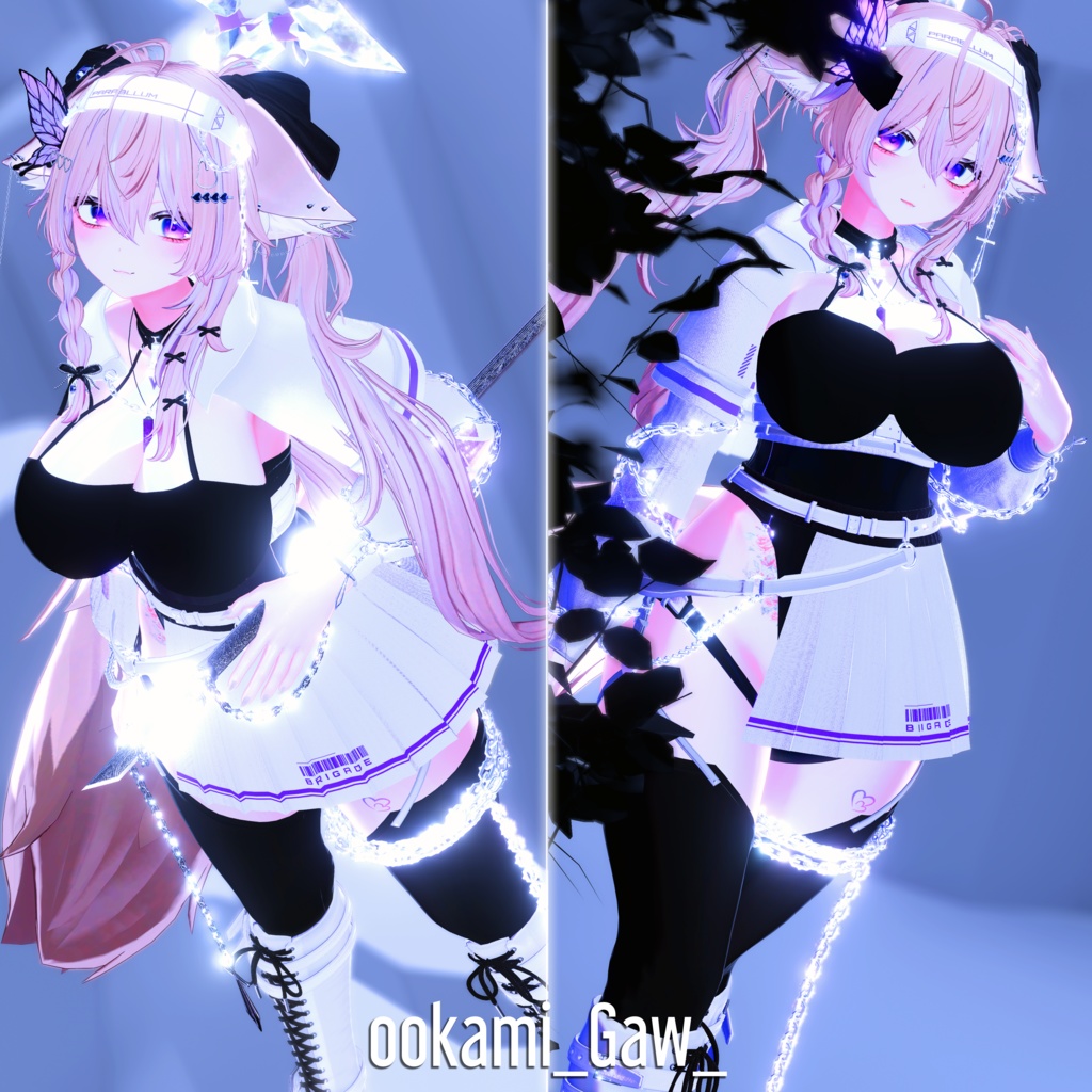 【9アバター対応】ノワール・ブリゲード ●Noir Brigade