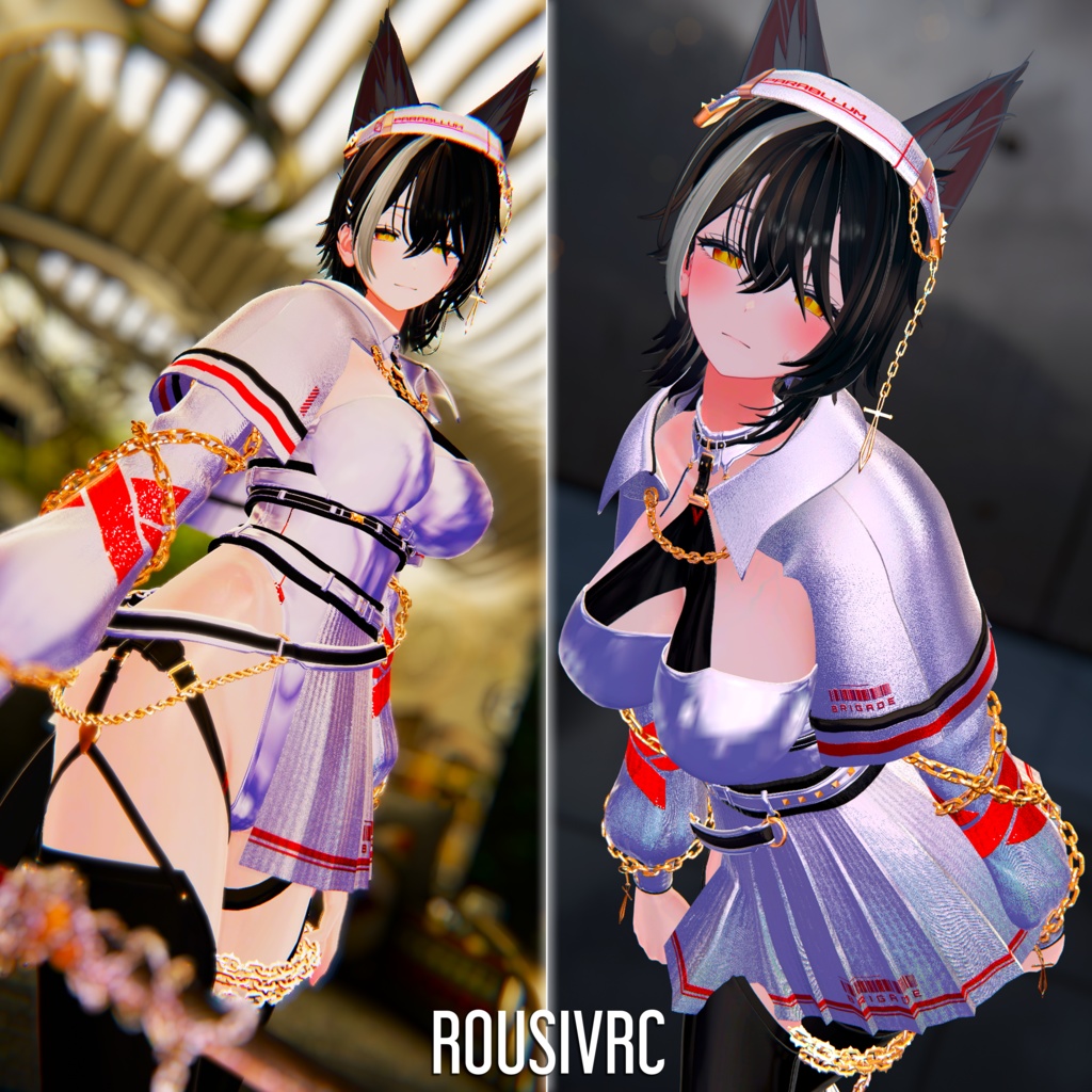 【9アバター対応】ノワール・ブリゲード ●Noir Brigade