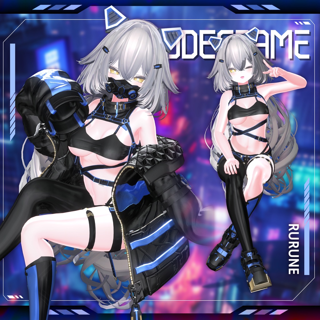 【9アバター対応】 CodeFrame●コードフレーム