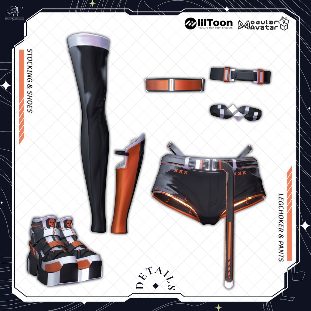 【9アバター対応】 CodeFrame●コードフレーム