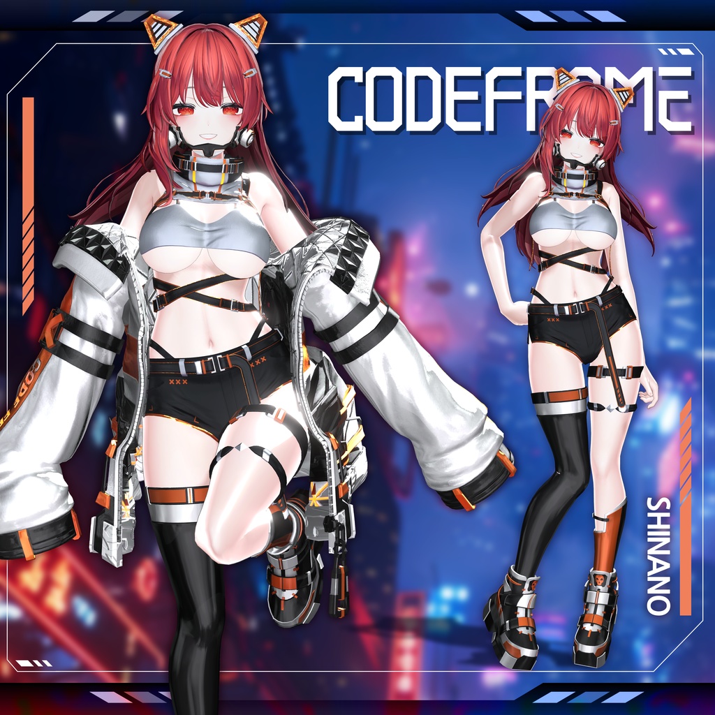 【9アバター対応】 CodeFrame●コードフレーム
