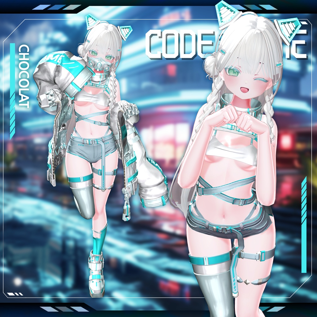 【9アバター対応】 CodeFrame●コードフレーム
