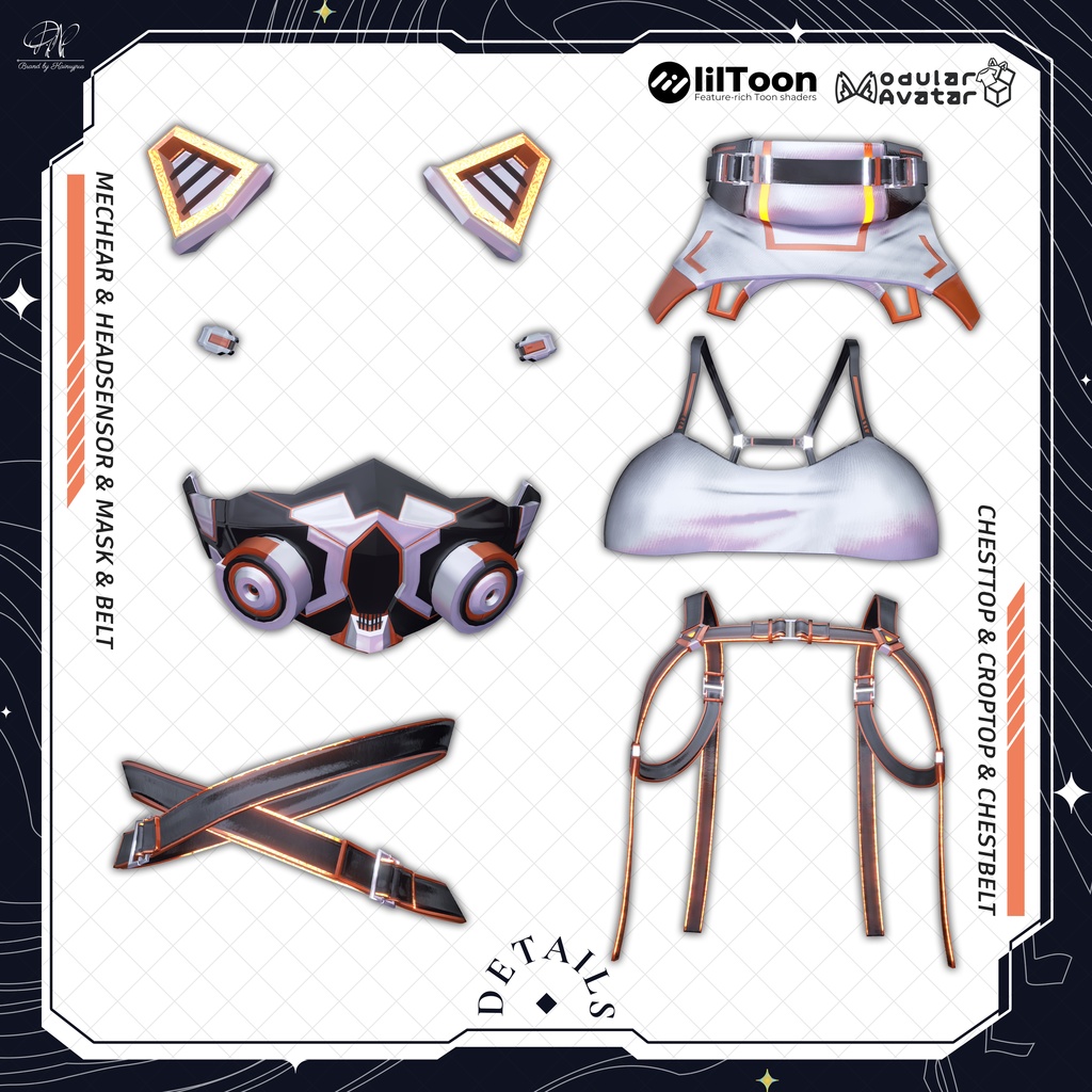 【9アバター対応】 CodeFrame●コードフレーム