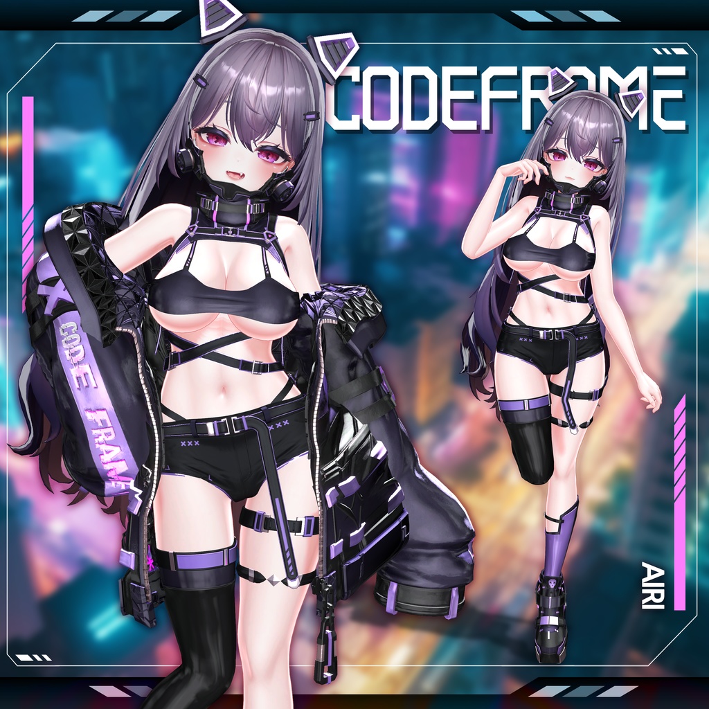 【9アバター対応】 CodeFrame●コードフレーム
