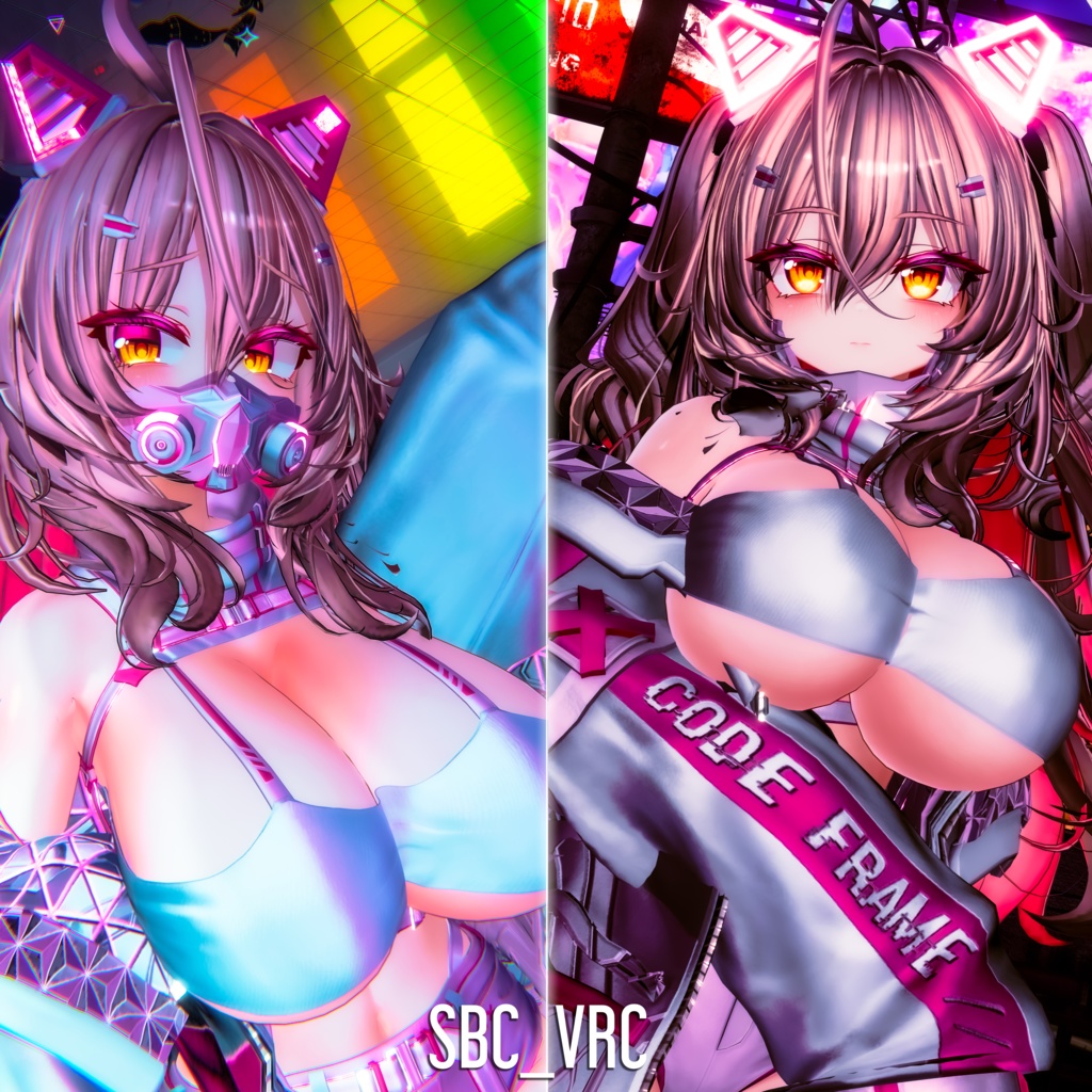 【9アバター対応】 CodeFrame●コードフレーム