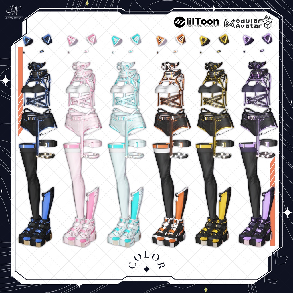 【9アバター対応】 CodeFrame●コードフレーム