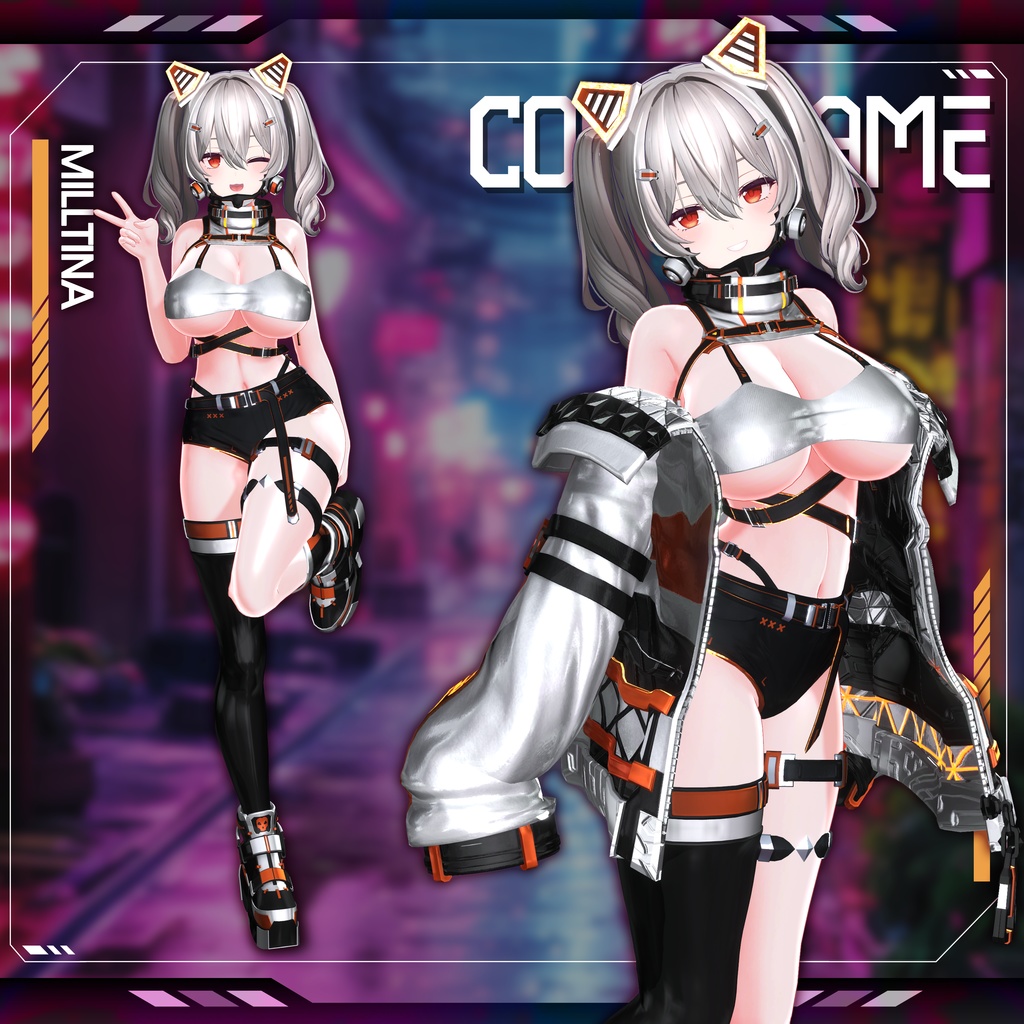 【9アバター対応】 CodeFrame●コードフレーム