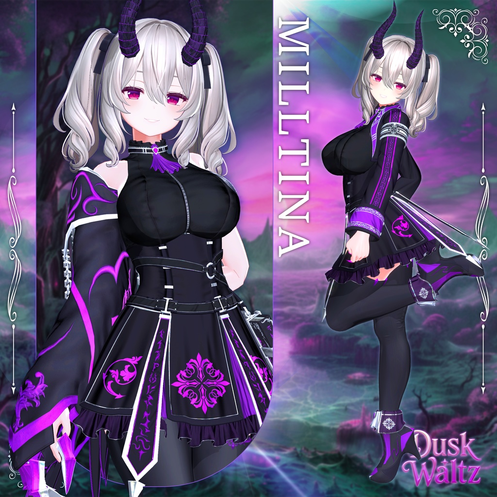 【9アバター対応】Dusk_Waltz●黄昏のワルツ