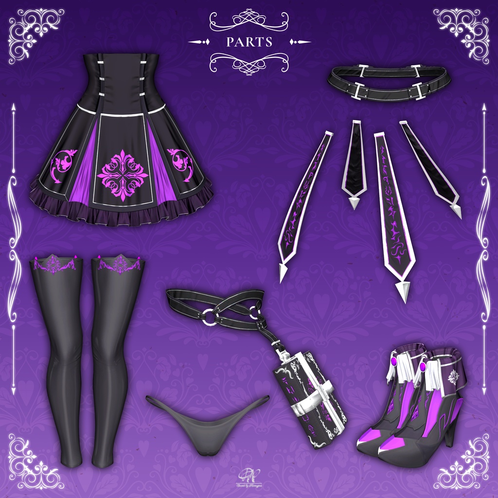 【9アバター対応】Dusk_Waltz●黄昏のワルツ