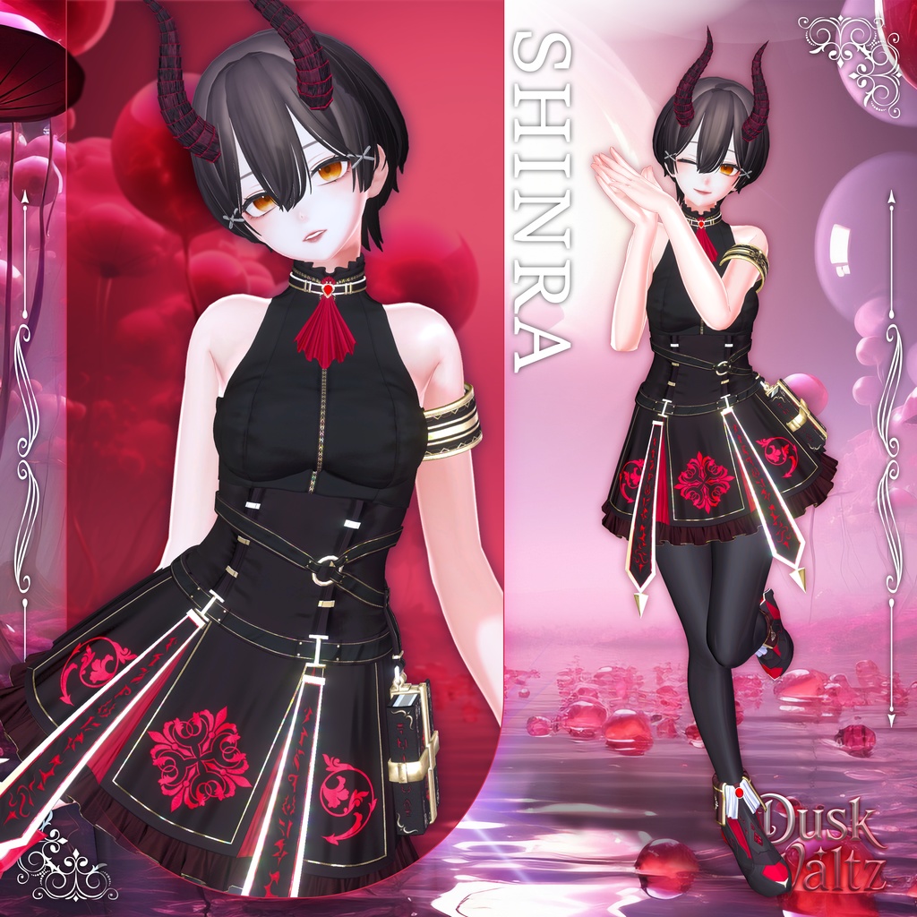 【9アバター対応】Dusk_Waltz●黄昏のワルツ