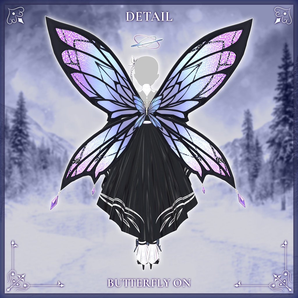 🎁リリース記念セール【35%オフ】🎁【8アバター対応】 Frozen Waltz●凍華の舞