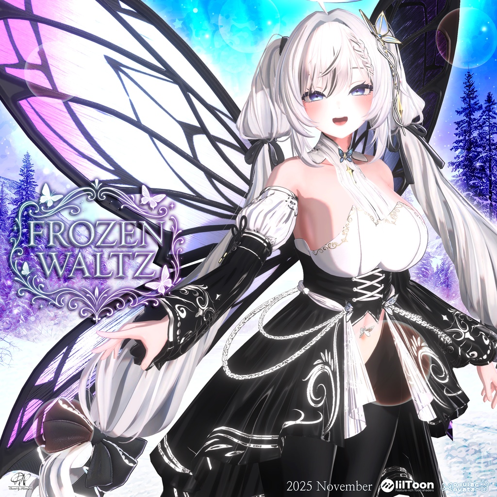🎁リリース記念セール【35％オフ】🎁【8アバター対応】 Frozen Waltz●凍華の舞