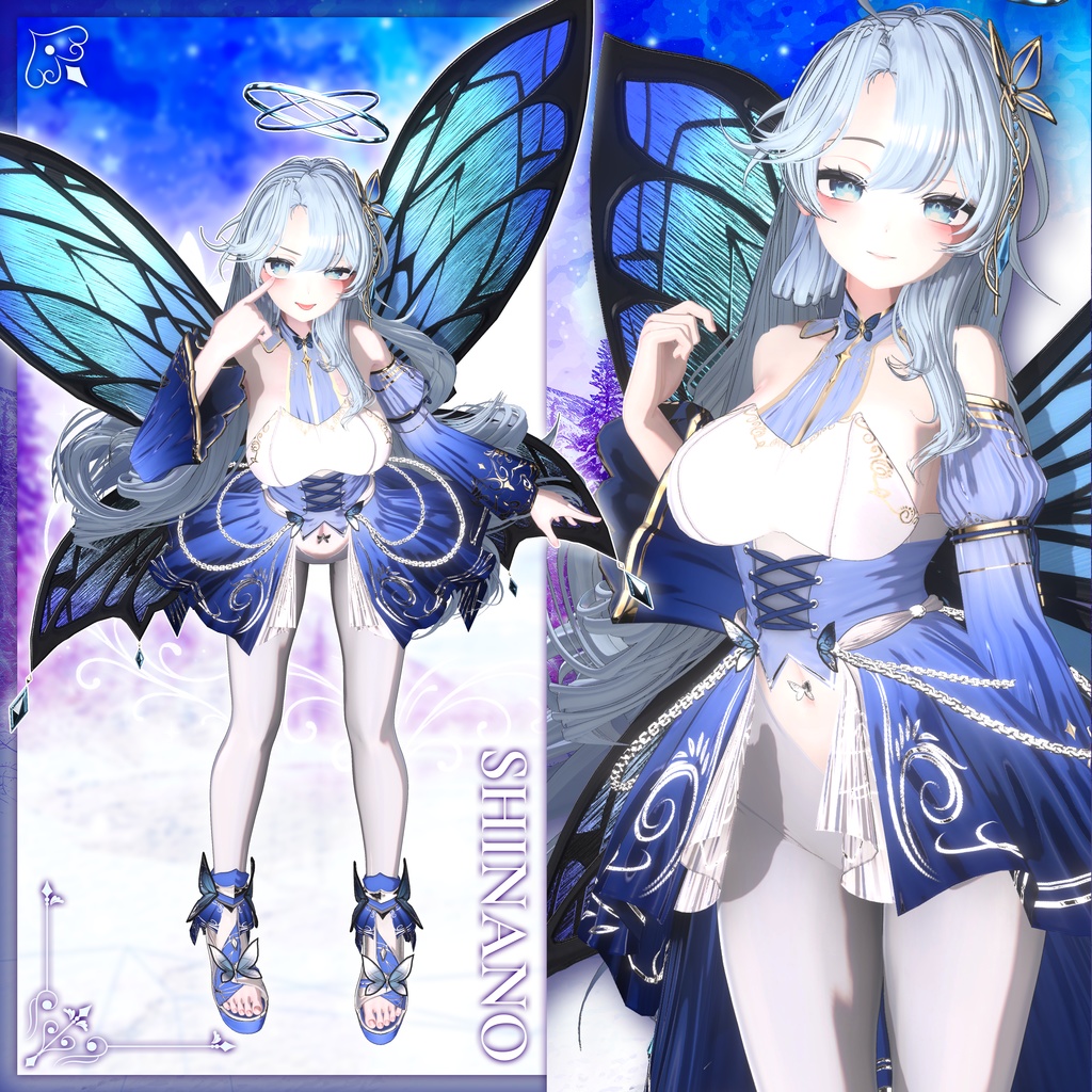 🎁リリース記念セール【35%オフ】🎁【8アバター対応】 Frozen Waltz●凍華の舞