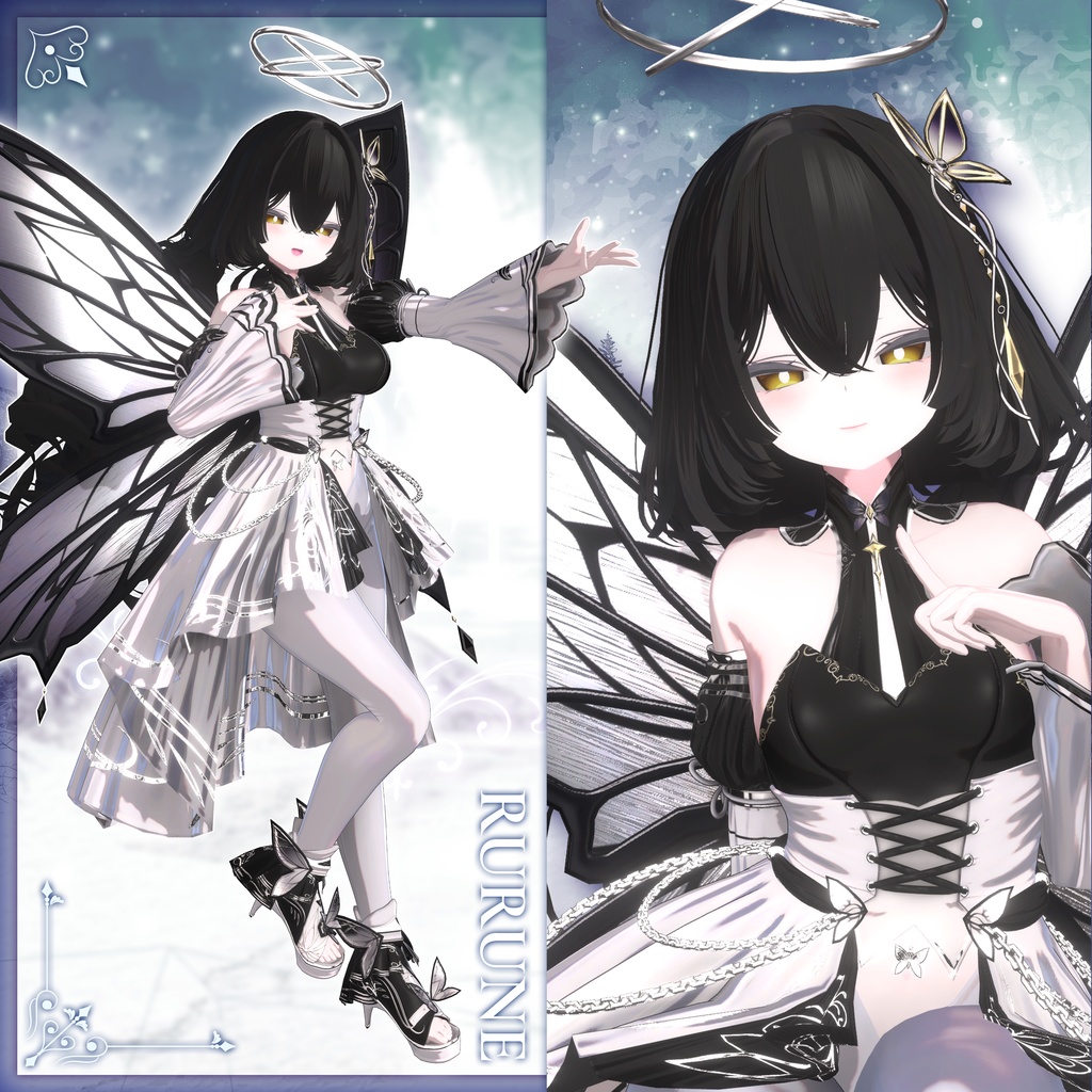 🎁リリース記念セール【35%オフ】🎁【8アバター対応】 Frozen Waltz●凍華の舞