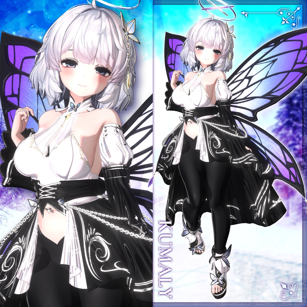 【8アバター対応】 Frozen Waltz●凍華の舞