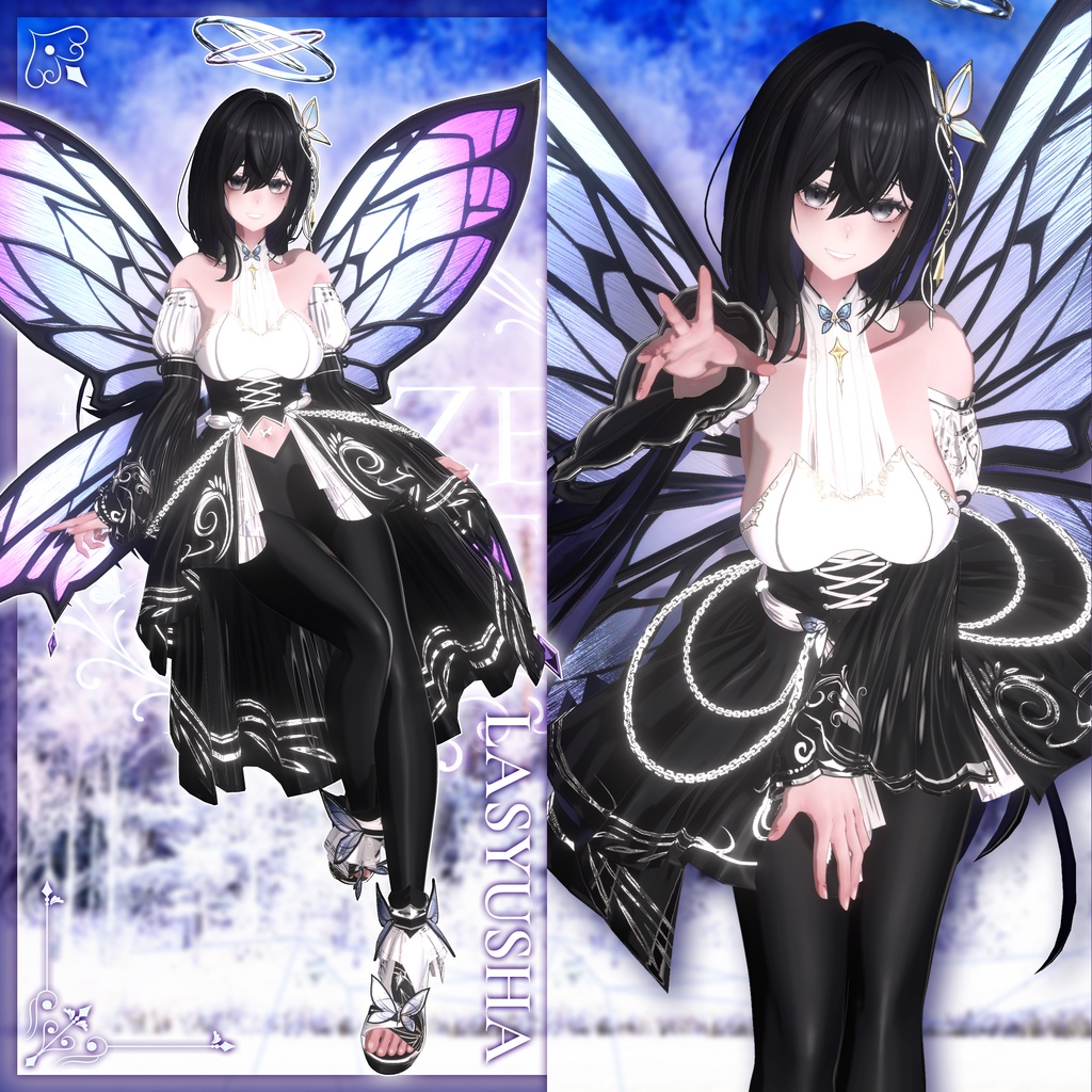 🎁リリース記念セール【35%オフ】🎁【8アバター対応】 Frozen Waltz●凍華の舞