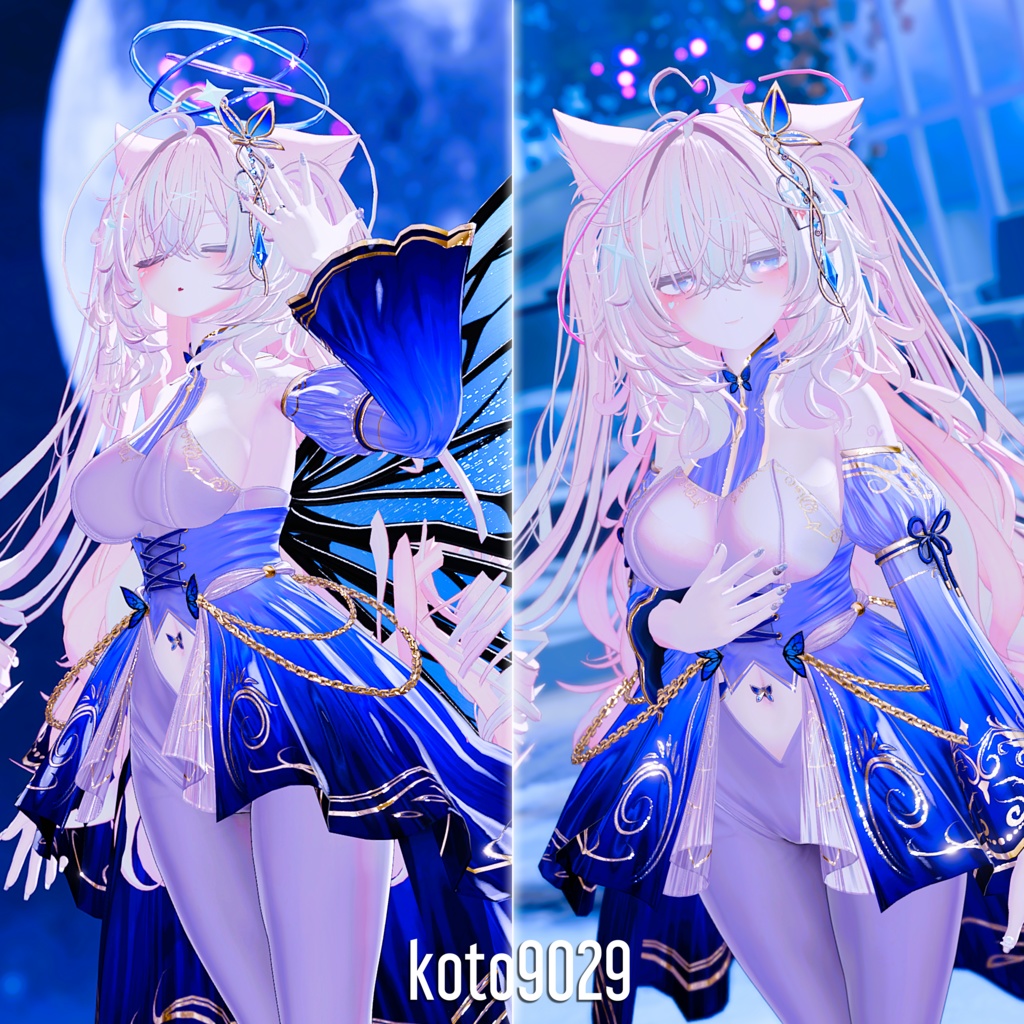 🎁リリース記念セール【35%オフ】🎁【8アバター対応】 Frozen Waltz●凍華の舞