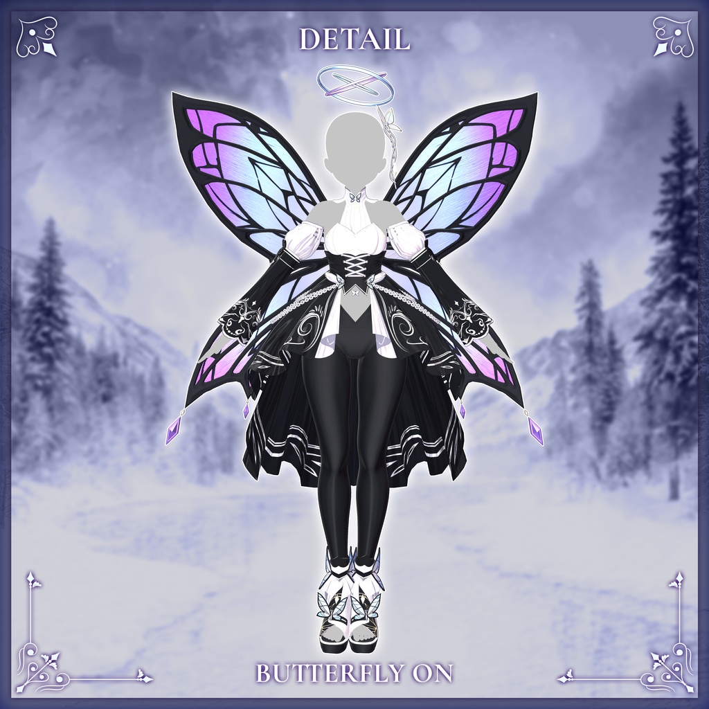 🎁リリース記念セール【35%オフ】🎁【8アバター対応】 Frozen Waltz●凍華の舞