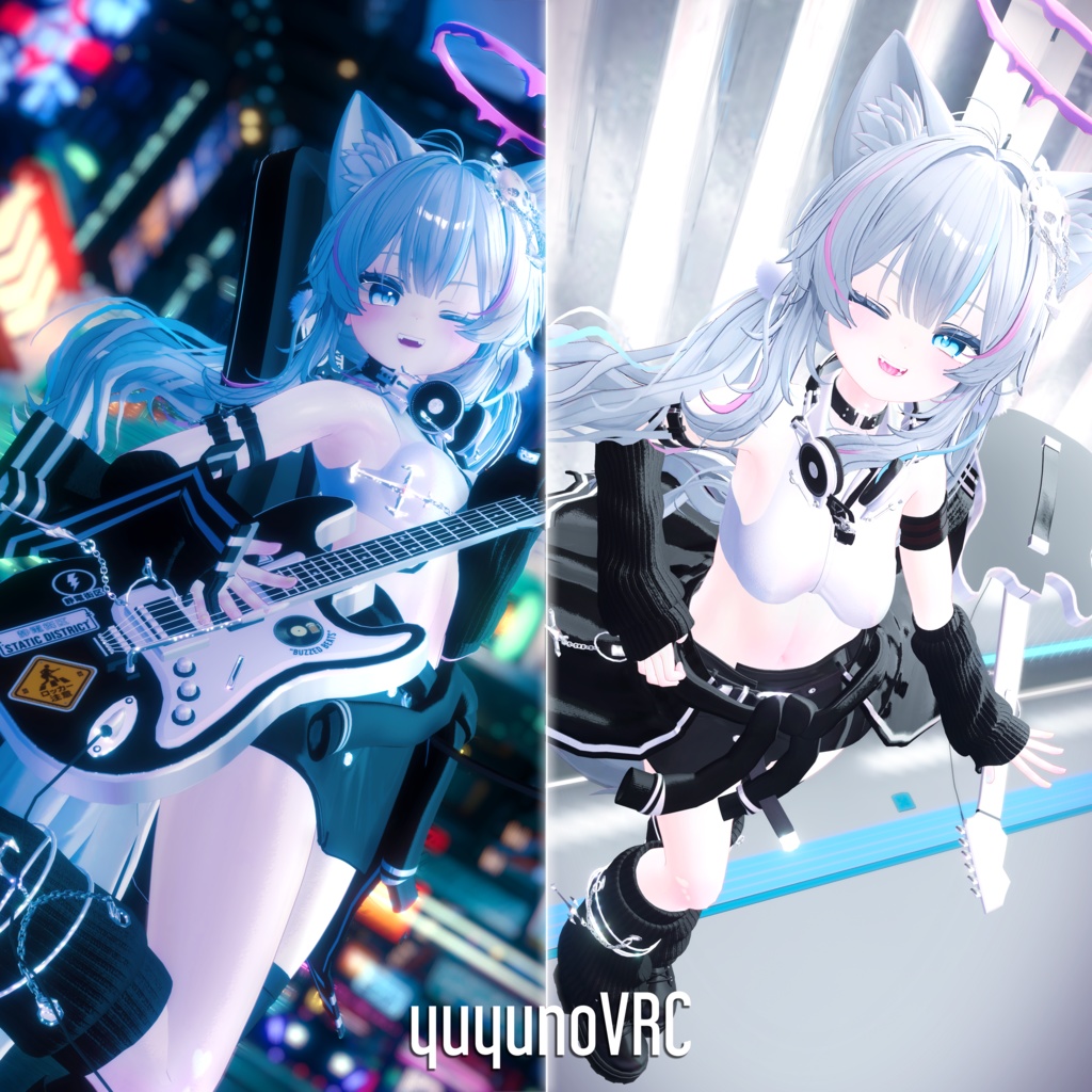 【7アバター対応】静電街区 - Static District