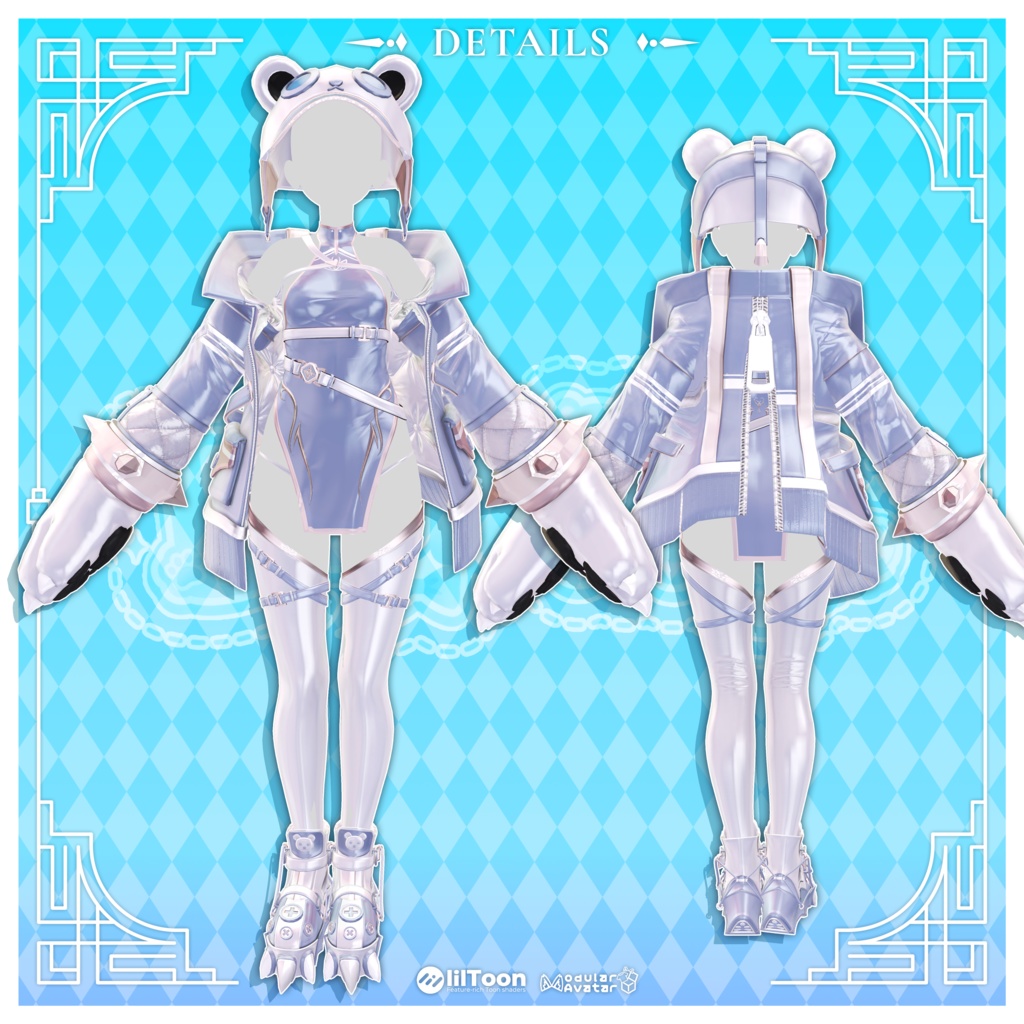 🎁リリース記念セール【35%オフ】🎁【9アバター対応】 Bearuka - ベアルカ