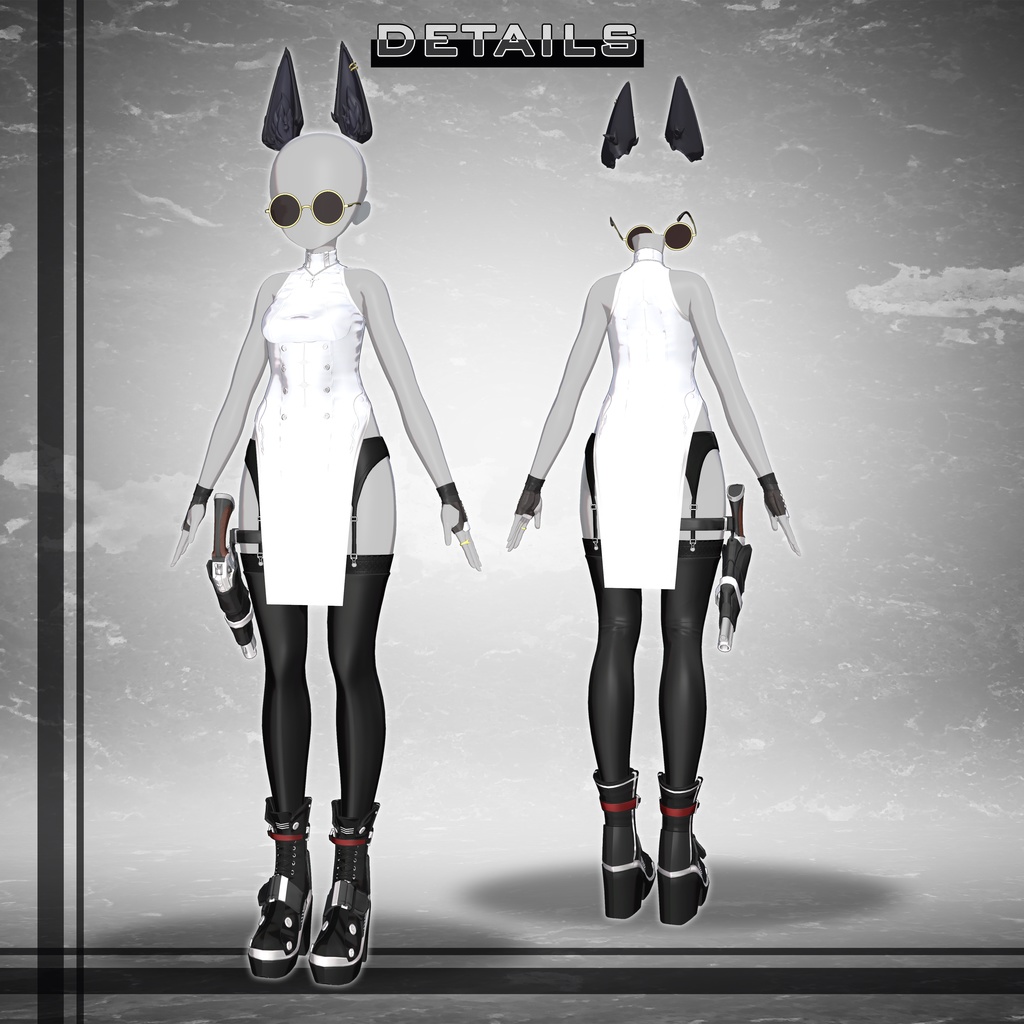 🎁リリース記念セール【35%オフ】🎁【9アバター対応】 Stray Nyx - ストレイ・ニュクス