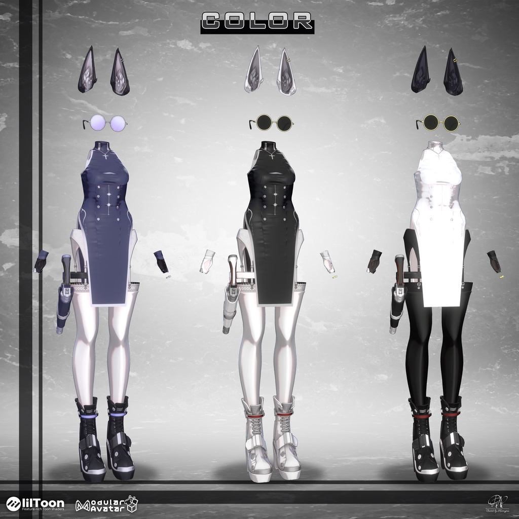 🎁リリース記念セール【35%オフ】🎁【9アバター対応】 Stray Nyx - ストレイ・ニュクス