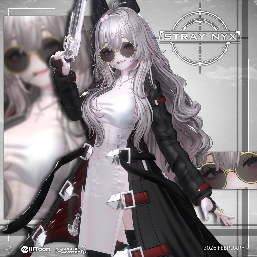 🎁リリース記念セール【35%オフ】🎁【9アバター対応】 Stray Nyx - ストレイ・ニュクス