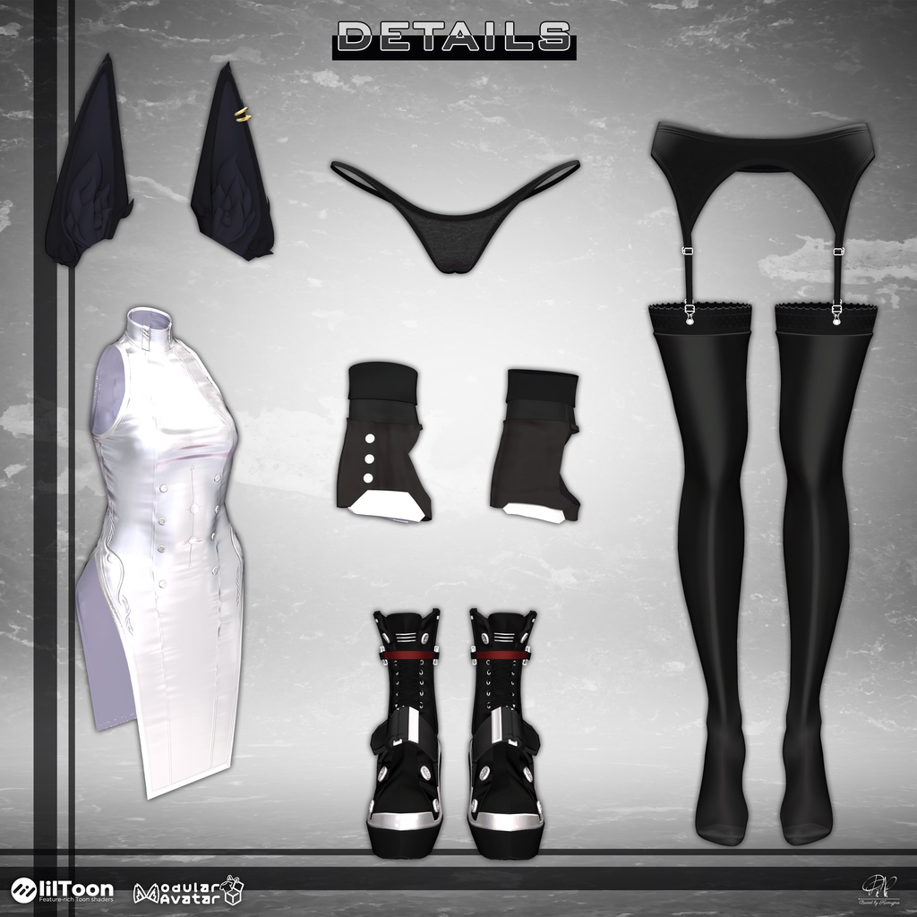 🎁リリース記念セール【35%オフ】🎁【9アバター対応】 Stray Nyx - ストレイ・ニュクス