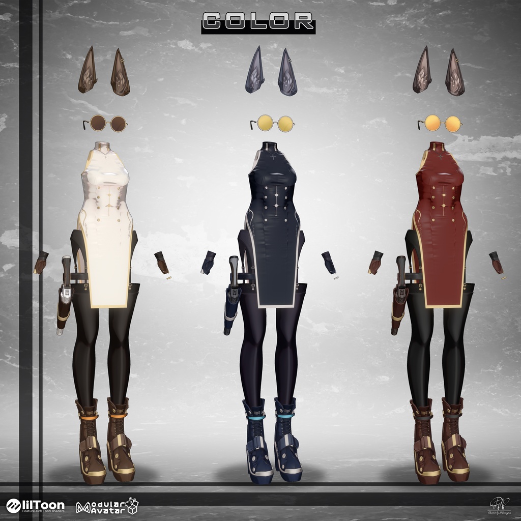 🎁リリース記念セール【35%オフ】🎁【9アバター対応】 Stray Nyx - ストレイ・ニュクス