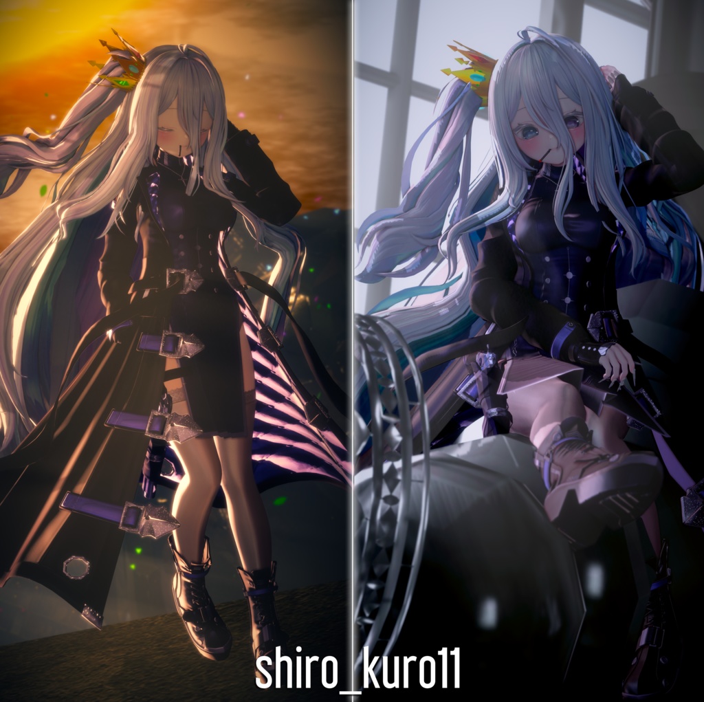 🎁リリース記念セール【35%オフ】🎁【9アバター対応】 Stray Nyx - ストレイ・ニュクス