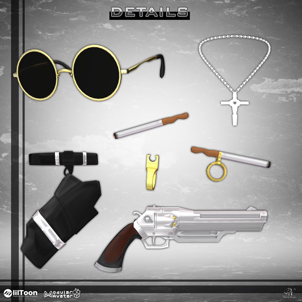 🎁リリース記念セール【35%オフ】🎁【9アバター対応】 Stray Nyx - ストレイ・ニュクス