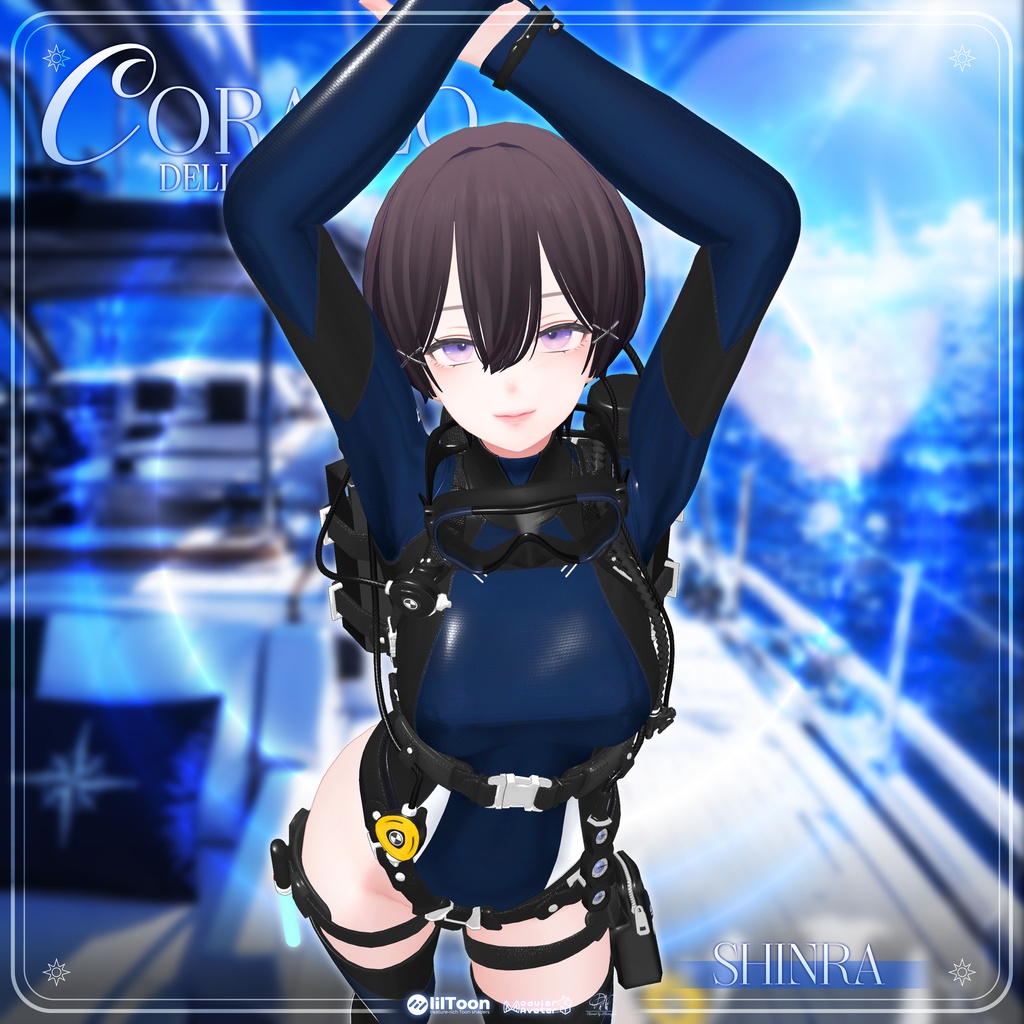 🎁リリース記念セール【35%オフ】🎁【13アバター対応】「Corallo dell'abisso● コラッロ・デル・アビッソ」
