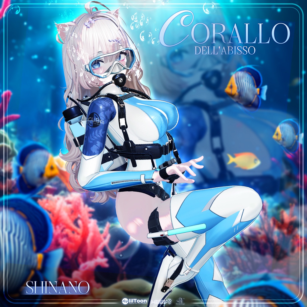 🎁リリース記念セール【35%オフ】🎁【13アバター対応】「Corallo dell'abisso● コラッロ・デル・アビッソ」