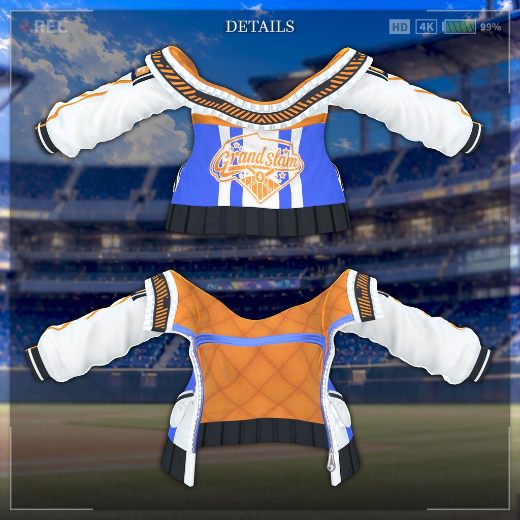 🎁リリース記念セール【35%オフ】🎁【14アバター対応】「GrandSlam●満塁弾」⚾