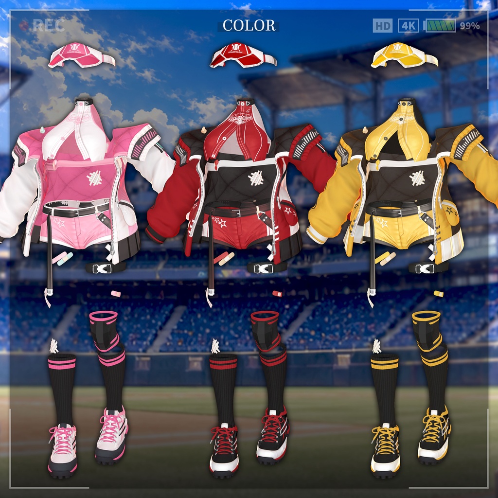 🎁リリース記念セール【35%オフ】🎁【14アバター対応】「GrandSlam●満塁弾」⚾