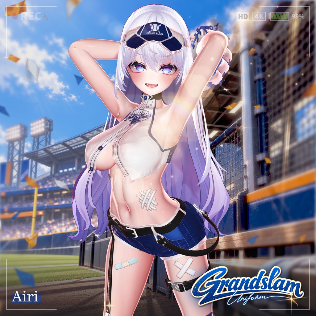 🎁リリース記念セール【35%オフ】🎁【14アバター対応】「GrandSlam●満塁弾」⚾