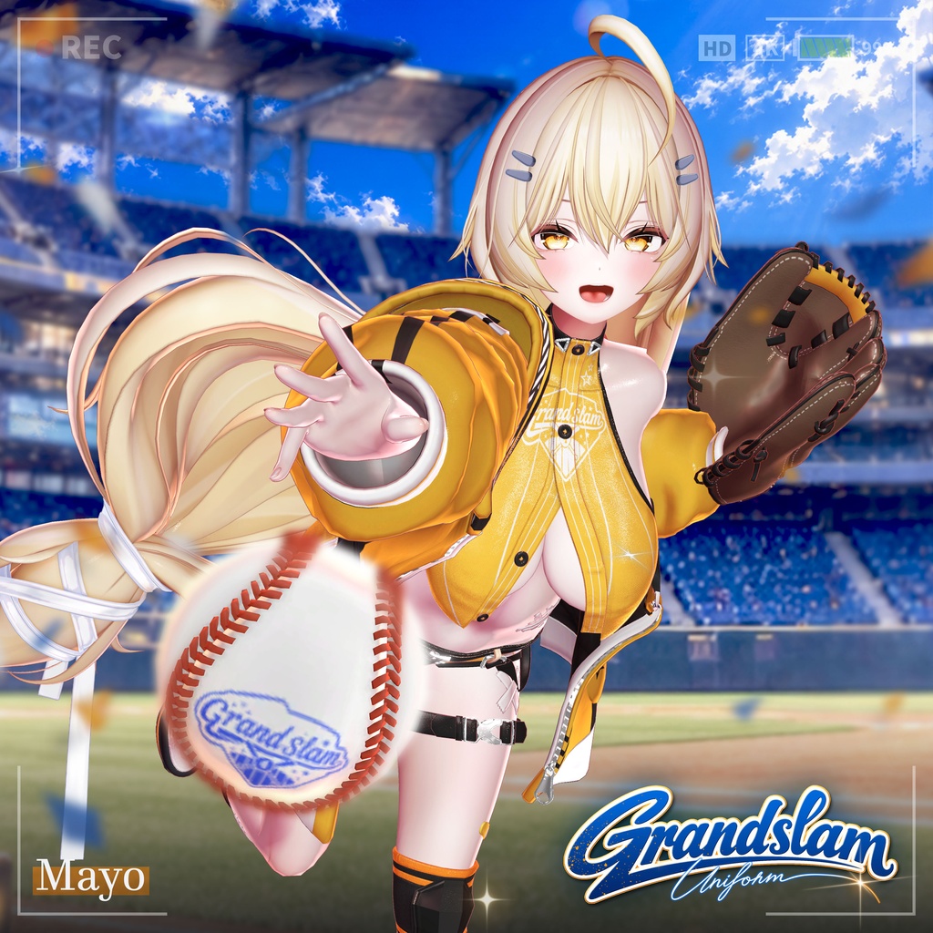 🎁リリース記念セール【35%オフ】🎁【14アバター対応】「GrandSlam●満塁弾」⚾