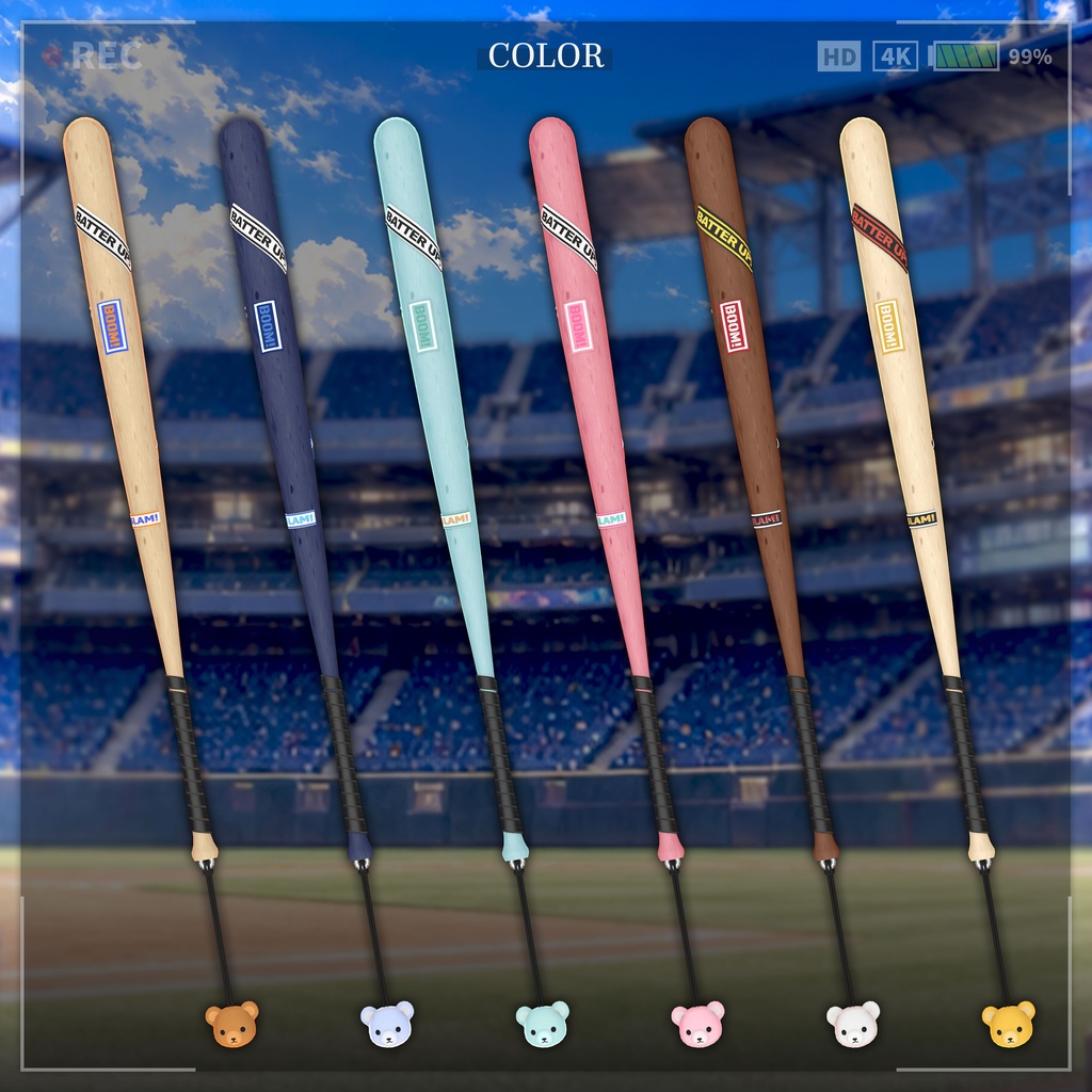 🎁リリース記念セール【35%オフ】🎁【14アバター対応】「GrandSlam●満塁弾」⚾