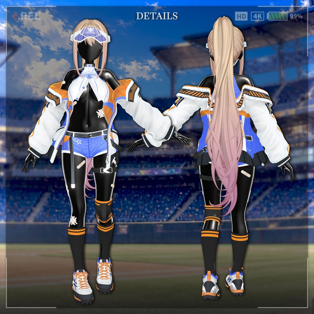 🎁リリース記念セール【35%オフ】🎁【14アバター対応】「GrandSlam●満塁弾」⚾