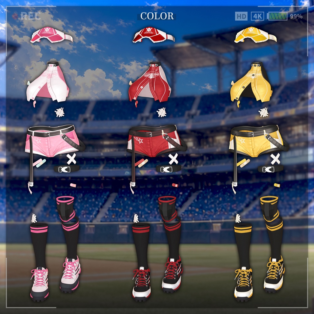 🎁リリース記念セール【35%オフ】🎁【14アバター対応】「GrandSlam●満塁弾」⚾