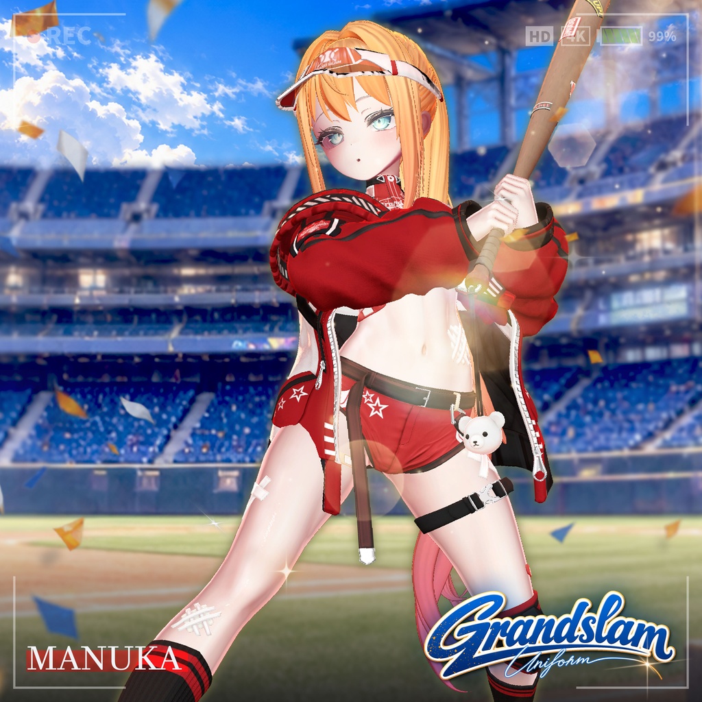 🎁リリース記念セール【35%オフ】🎁【14アバター対応】「GrandSlam●満塁弾」⚾
