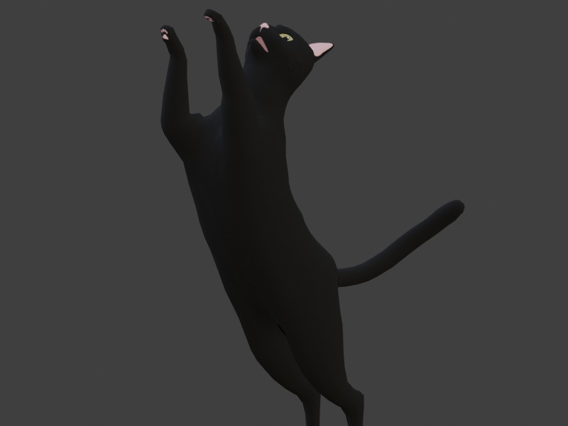 VRChat ワールド向けアイテム ねこ